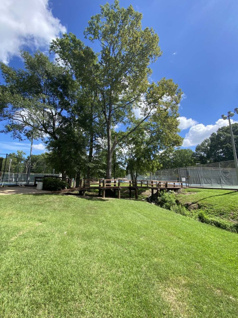 Foundation Parham Bridges Tennis Center Jackson MS